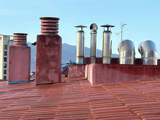 Deshollino y mantenimiento de chimeneas en Nigrán y Pontevedra